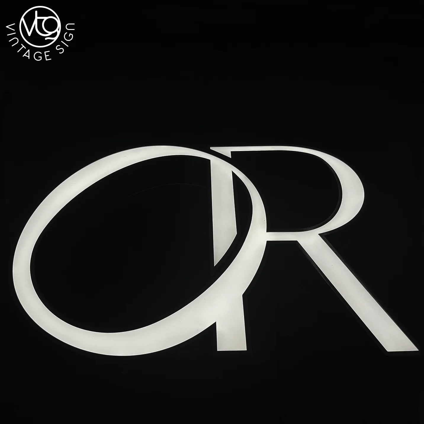 Free Design Sign Front Lit Letters Logo Programmable Custom Outdoor Store Front Face Illuminated Sign Letters With High Quality