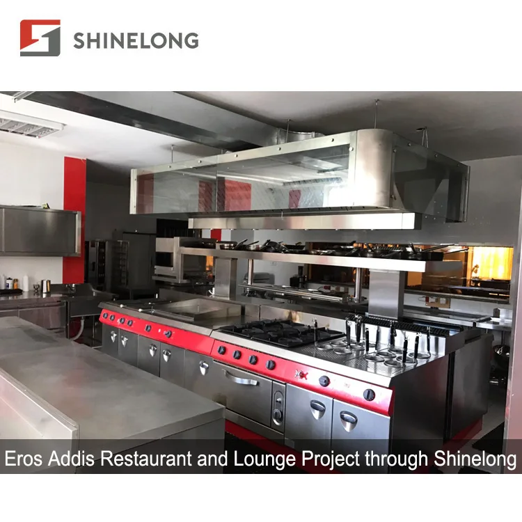  Stainless Steel Western Style Kitchen Equipment Commercial Restaurant Uses