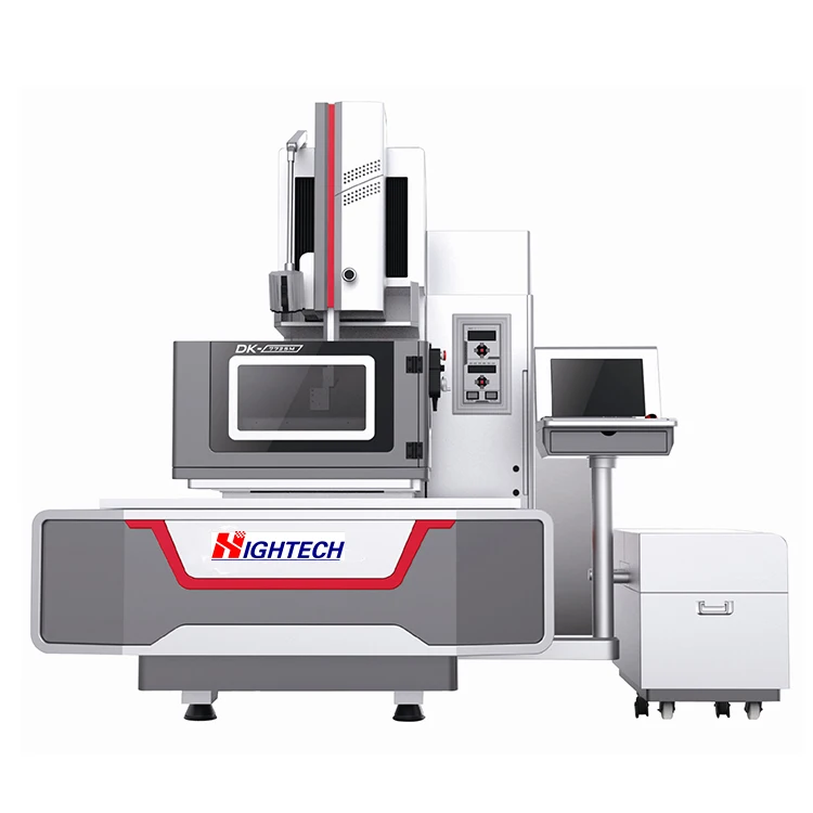 HITECH Dk7740m Medium Speed Multi Cut Wedm Machine With 5 Axis Control Instead