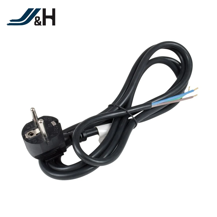  Европейский стандарт гибкий H03VVH2-F 2x0.75mm2 C7 шнур