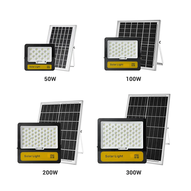 High Lumen Outdoor Ip65 Waterproof 100 200 Watts Solar Floodlight Led Latest Solar Flood Light