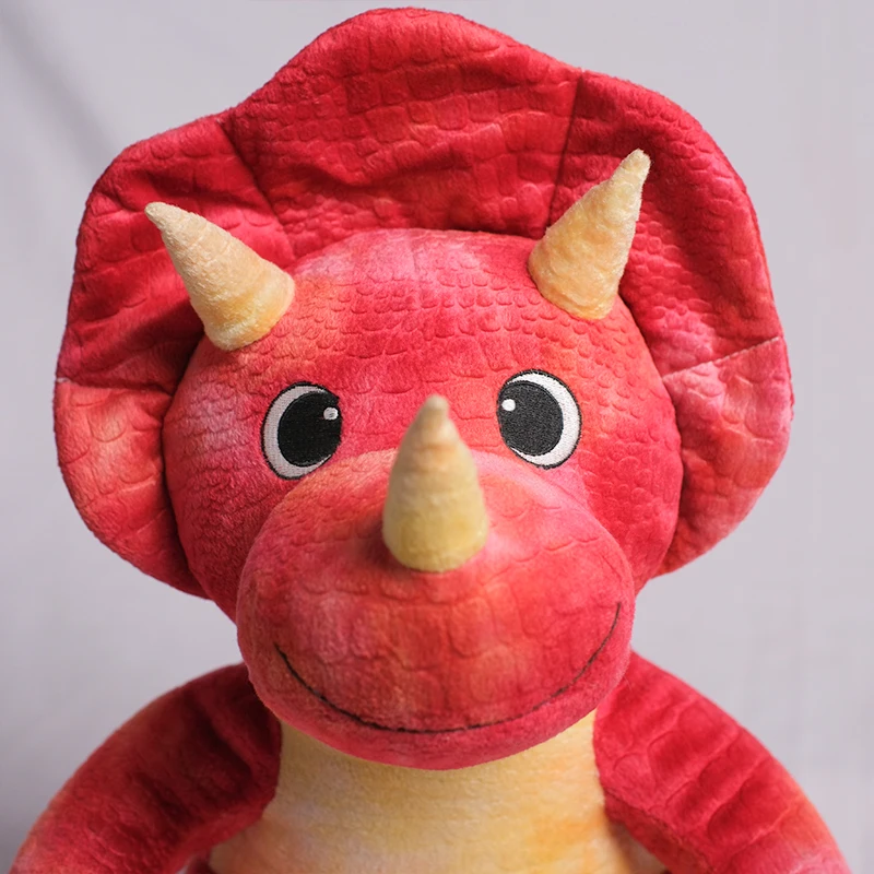 Wholesale Large Plush Toy Stuffed Animal 14' Triceratops Dinosaur Plush Toy Plush Dinosaur Toy Stuffed Dragon