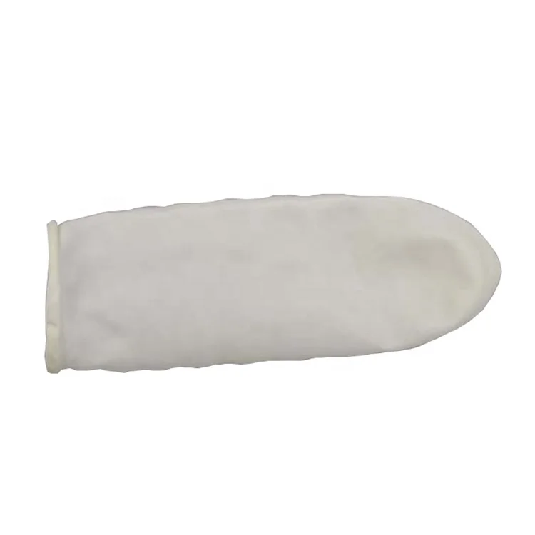 Wholesale High Quality Waterproof Disposable White Antistatic Latex Finger Cot