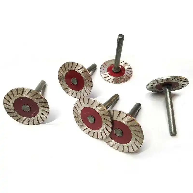 Midstar Carving Tool Diamond Cutting Saw Blade Small Shank 40mm  Cutting Disc  For Stone Engraving