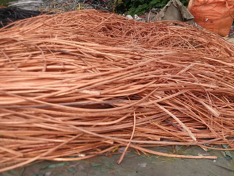 Copper Scrap 99.87% high purity waste copper wire scrap good quality