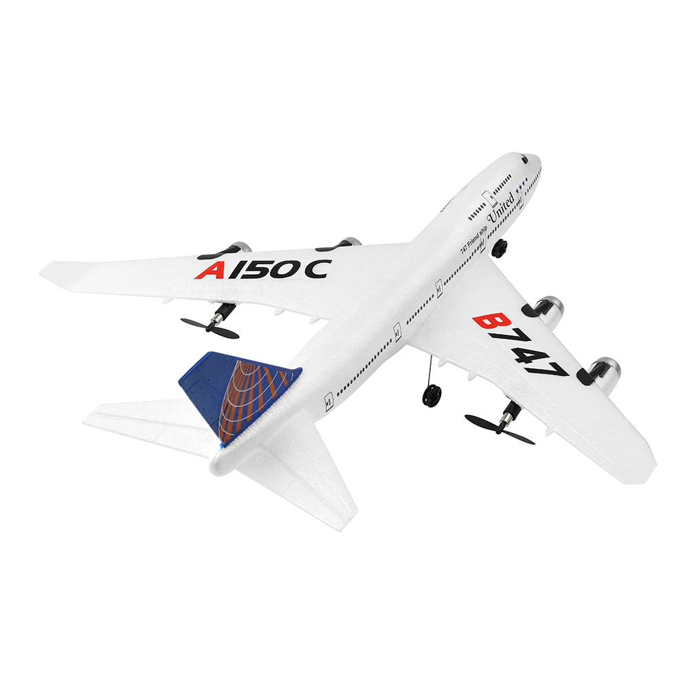 WLtoys A150 RC Glider EPP Material A150 Airplane 3CH RC Airplane RC Glider Boeing B747 Model Six Axis Gyroscope For Kids Gifts