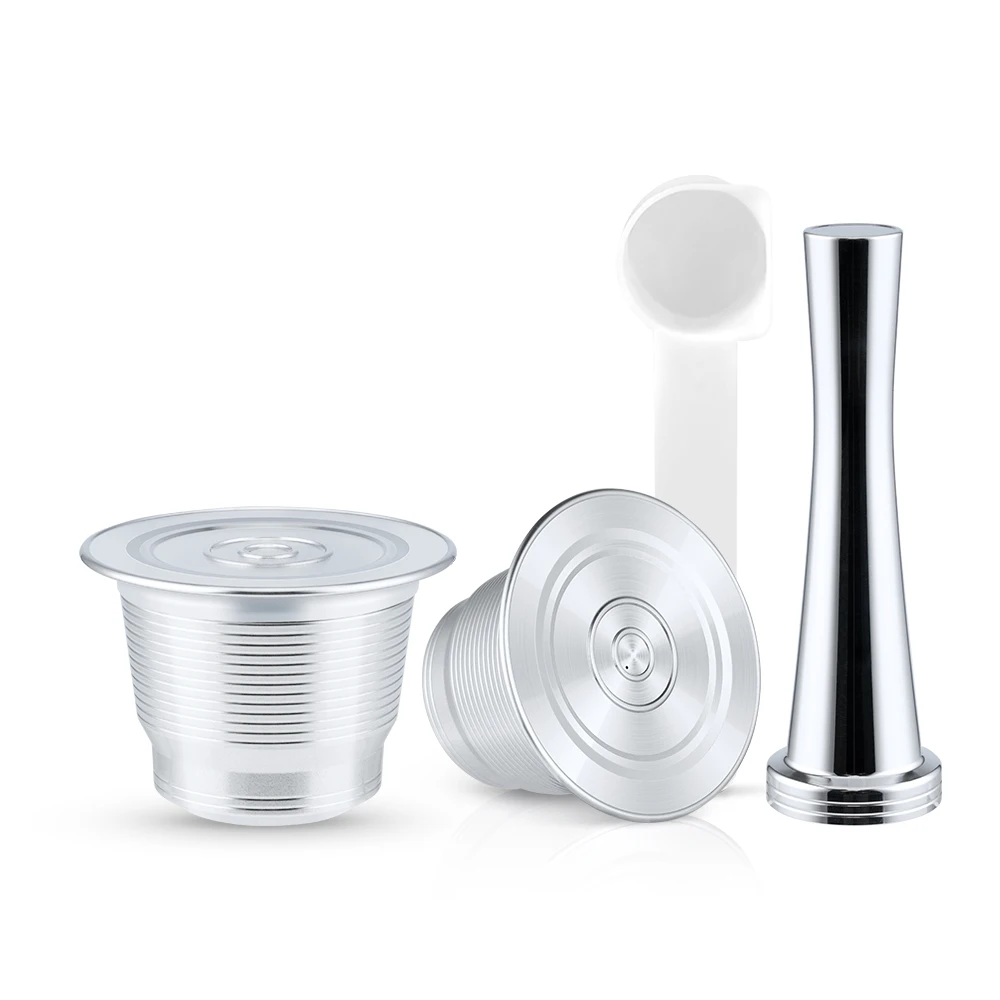 Refillable Martello Coffee Capsul 37Mm lmax  Stainless Steel Reusable Coffee Pods Empty lmax Capsules With Lid