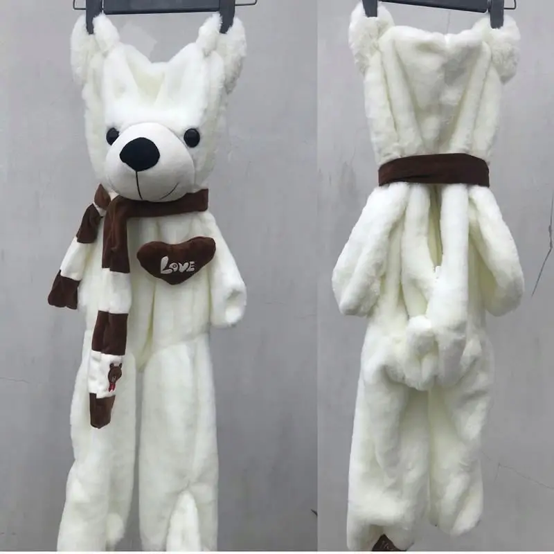 2023 NEW  hot sale custom Wholesale Unstuffed Teddy Bear Skins Soft Toys Skin Giant Teddy Bear