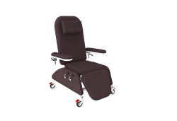 Hemodialysis chair Adjusted by manually
