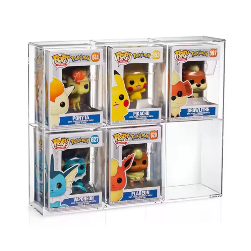 Настенные 6 коробок для фигурок Funko Pop виниловые коллекционные изделия защитный акриловый футляр показа полка дисплея