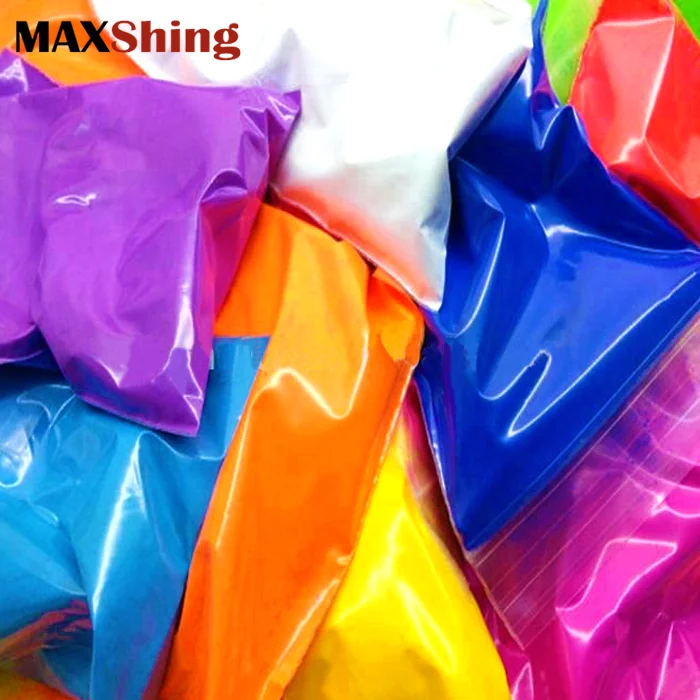 Maxshing Wholesale Colour Neon Pigment Powder Fluorescent Dye for Wax Candle Coating Paint Resin Ink Craft Arts