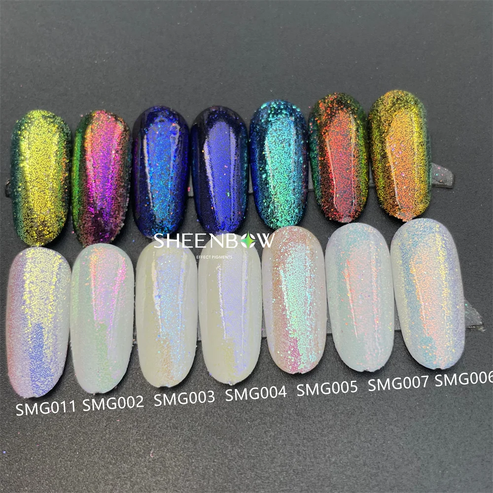 Aurora Iridescent Rainbow Glitter Chunky Mermaid Glitter Dust Powder 1kg