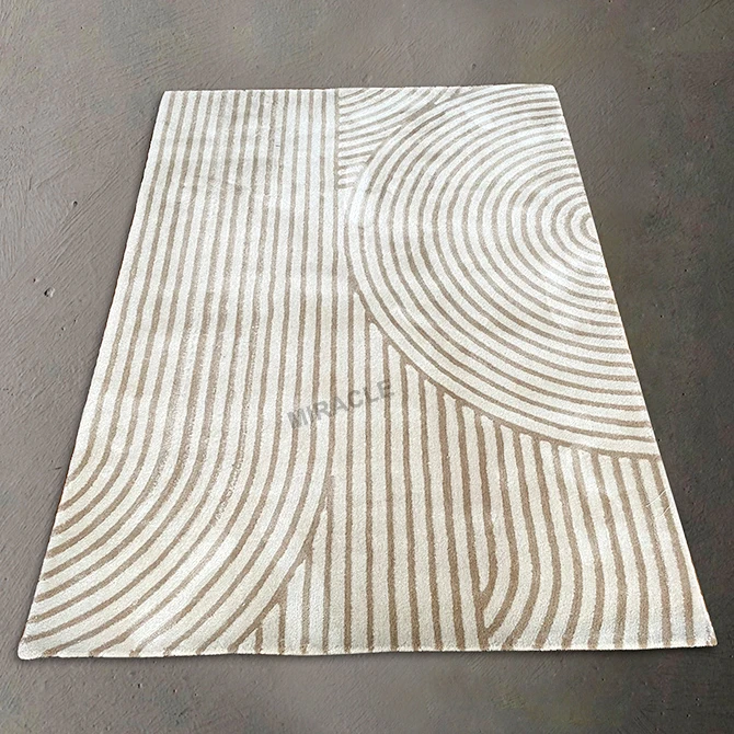 Customized Striped Iran Vintage Area Carpets For Living Room Cheap Handmade Tufted Rugs Luxury