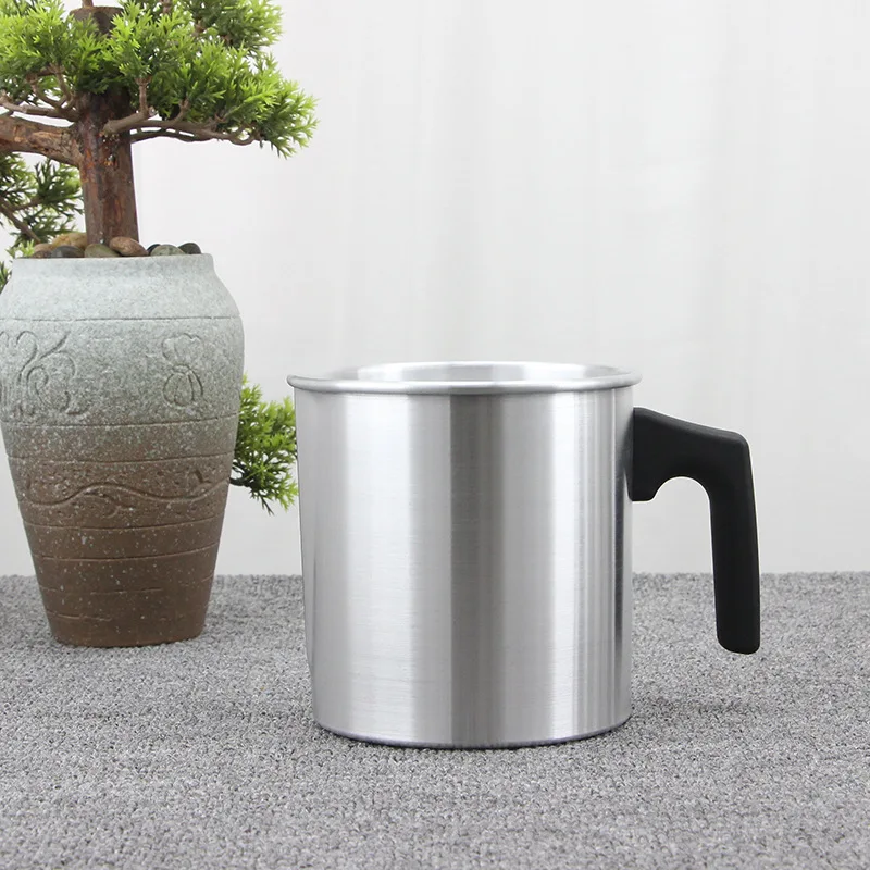 Light Candle Making Pouring Pot Handle Designed Aluminum Candle Wax Melting Pot 304 Stainless Steel Candle Making Pot