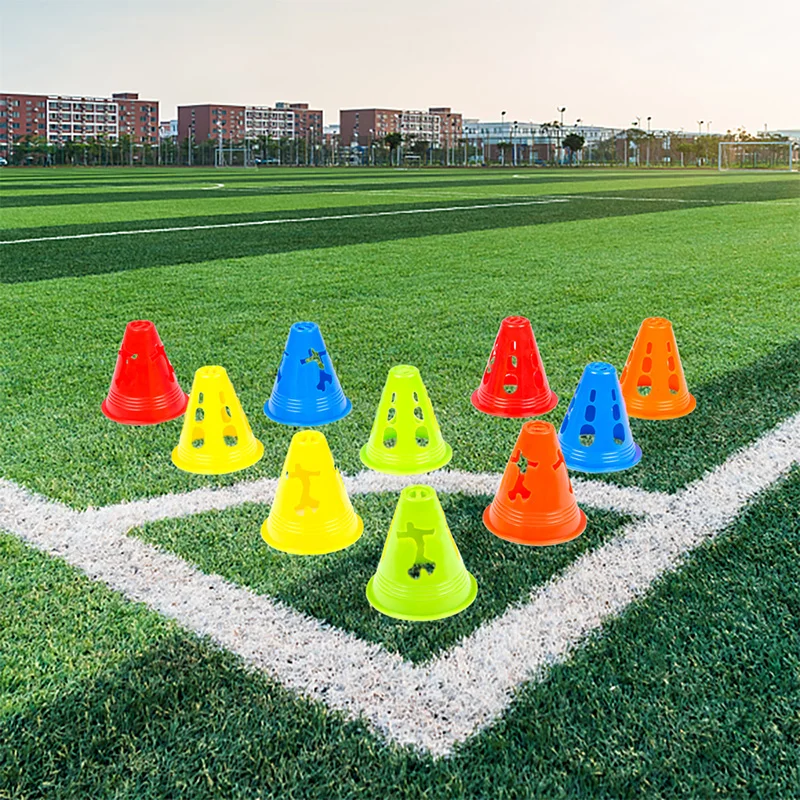 Factory Direct Sales 8cm Roller Skating Pile Windproof Semi-Soft Ice Skates Cone Obstacle Wholesale Cone Skate