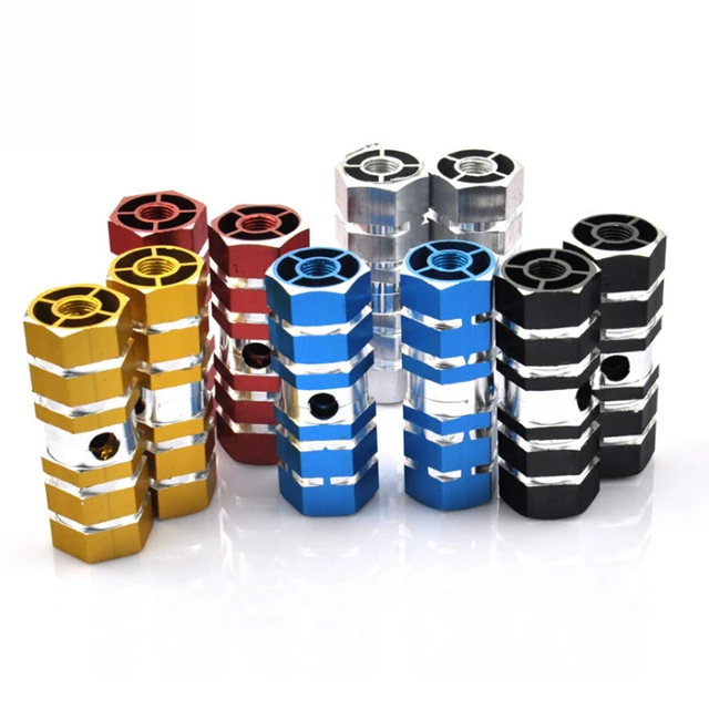 Aluminum Alloy Foot Pegs MTB Bicycle Foot Pegs Footrest Lever Bicycle Accessories Small Pillars Cycling Equipment