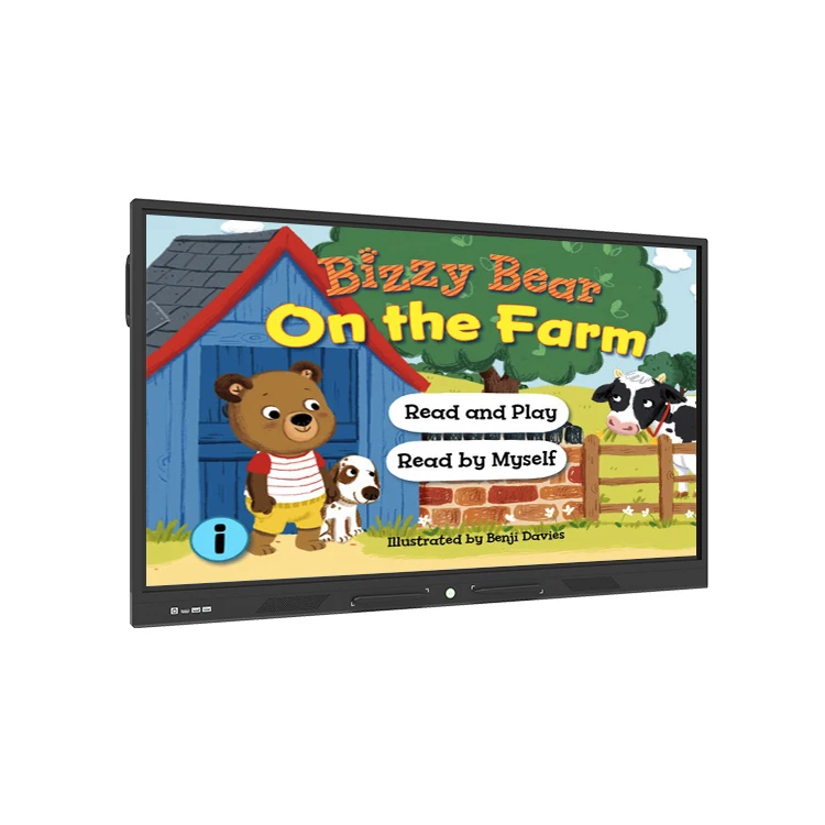 Умная Электронная доска HUSHIDA с сенсорным экраном для обучения