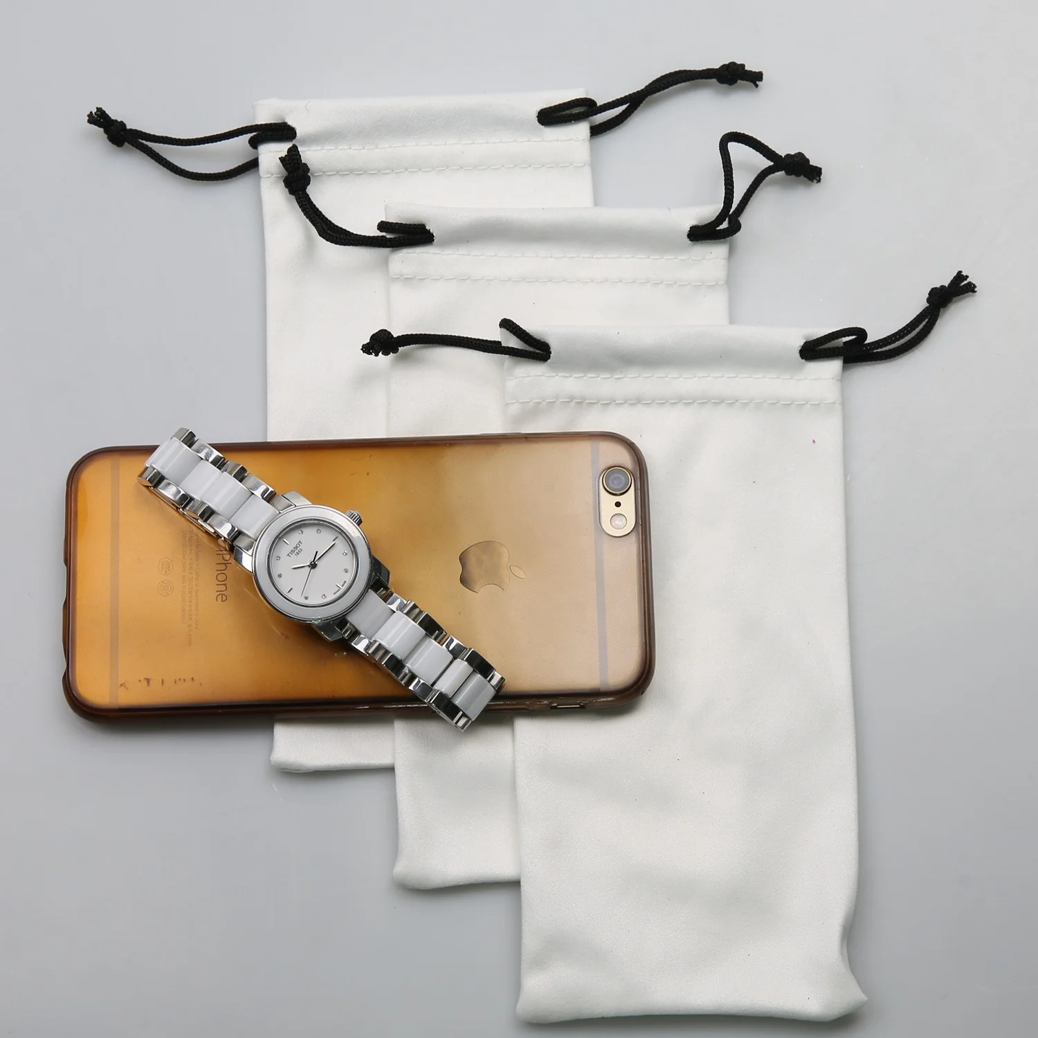 Custom Print Microfiber Cell Phone Pouch Eye Glasses Spring Pouch Glasses Cloth Pouch