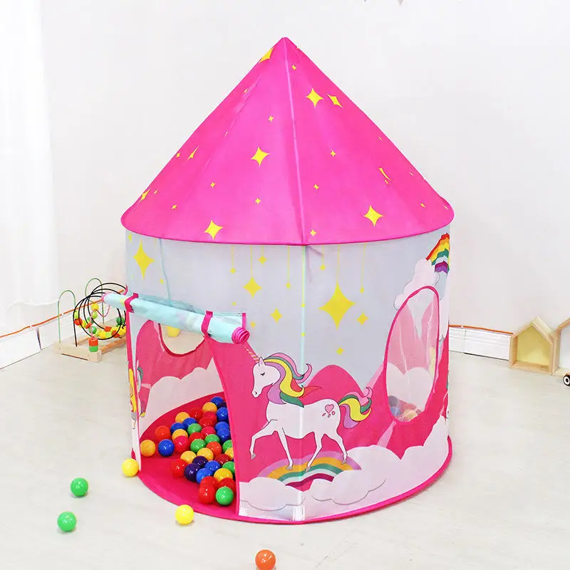 Factory New Design Play Tent With Tunnels Highest Quality Kids Play Bed Tunnel Tent