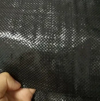 Black Color Nonwoven Ground Cover Weed Barrier Plastic Weed Control Mat Weed Mulch Black Landscape Fabric