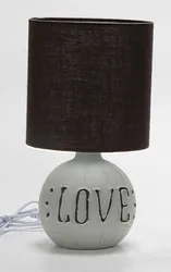 decorate home bedside ceramic table lamp