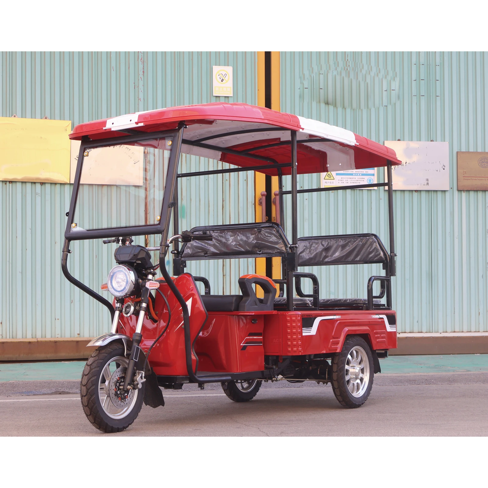 2 Seat Electric Tricycle E Trike Electric For Adults