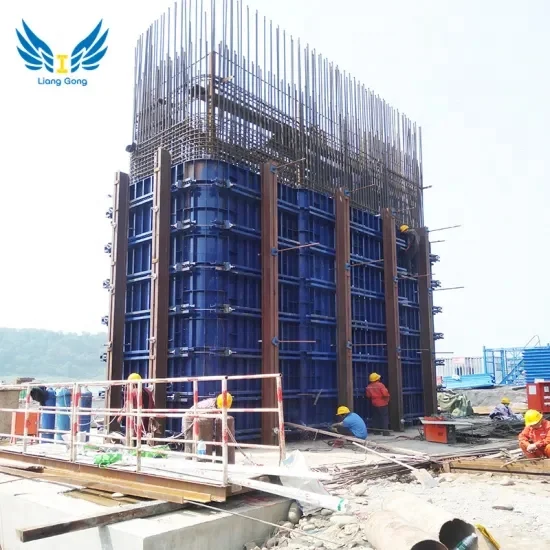 Китайское производство бетонные стеновые опалубки панели для столбчатой стены строительные