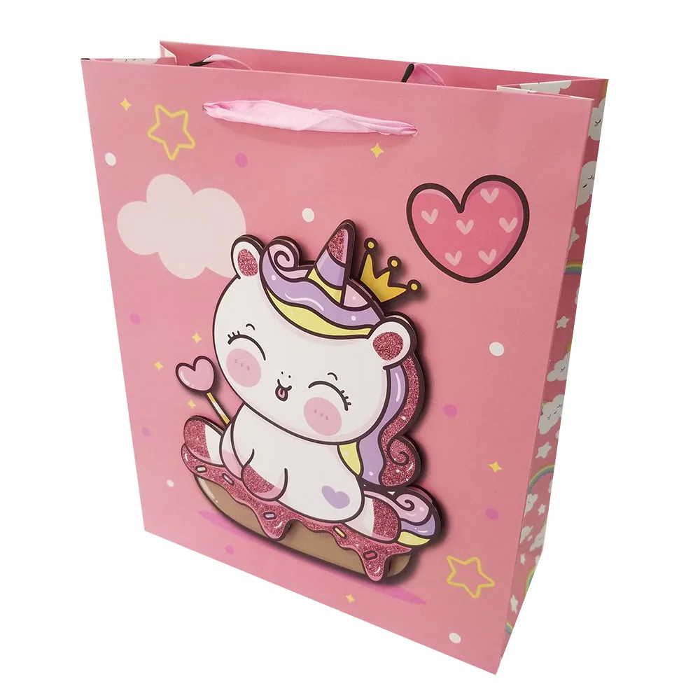 creative lovely kids birthday shopper gift paper bag