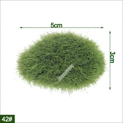 Factory Wholesale Floral Material fake grass ball Artificial Moss Stone for garden Decoration
