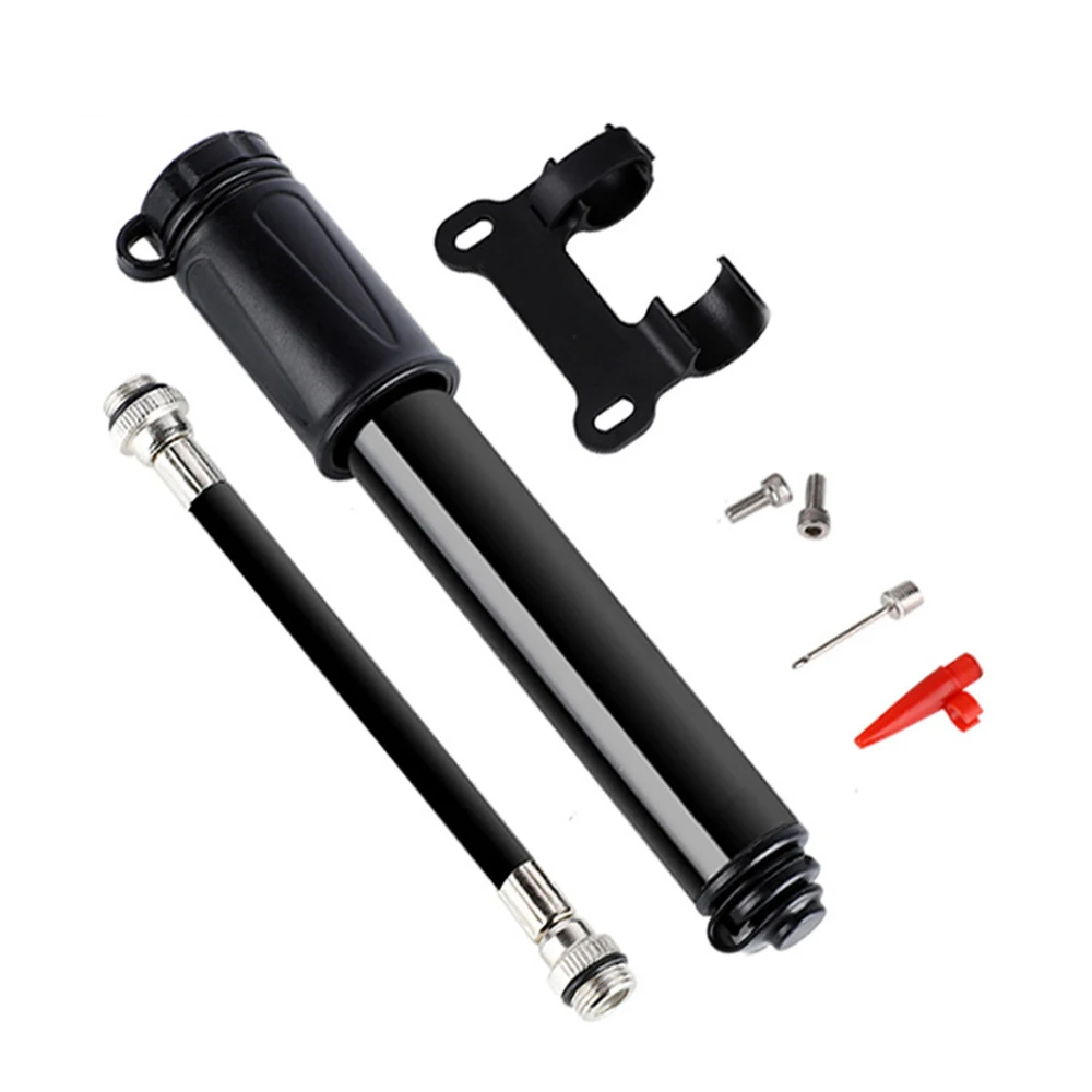 Bicycle Mini Pump Portable Light Aluminum Alloy Bike Pump Air Pump Mountain Cycling Tire Inflator Schrader Presta Valve