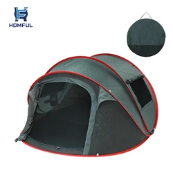 HOMFUL Wholesale Large Automatic Instant Tent Waterproof Camping Tents Pop Up Outdoor Tents