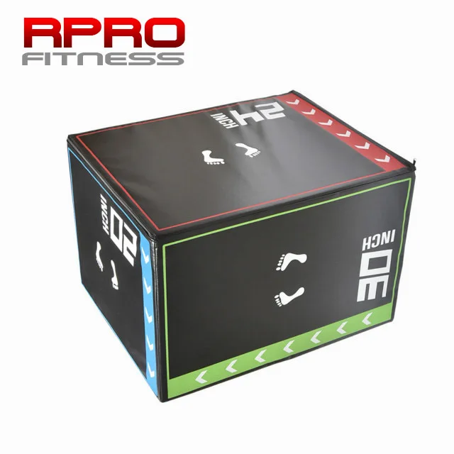 Wholesale customized high quality fitness bounced 3 in 1 training soft jump plyo box soft plyobox