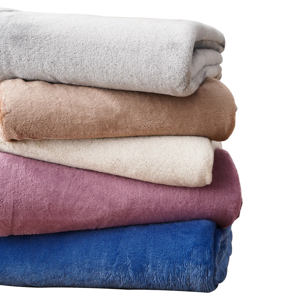 Фланелевое флисовое мягкое уютное пушистое одеяло из микрофибры для кровати или дивана размер под заказ