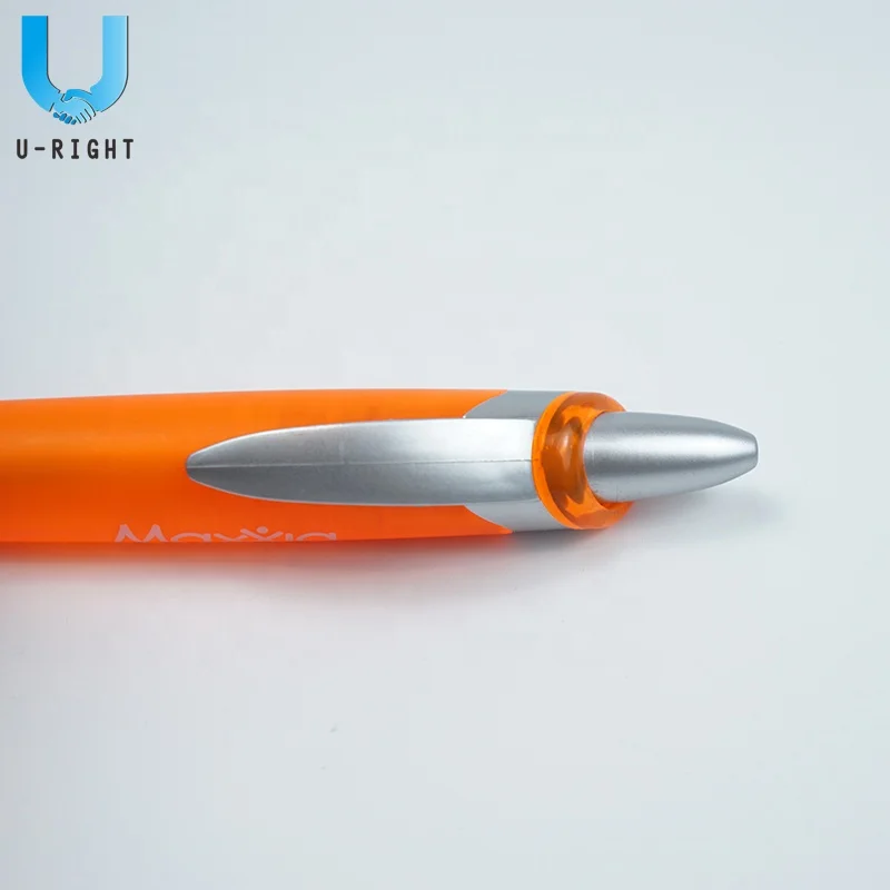
14 CM Plastic Logo Parker Refill Thick Pen 
