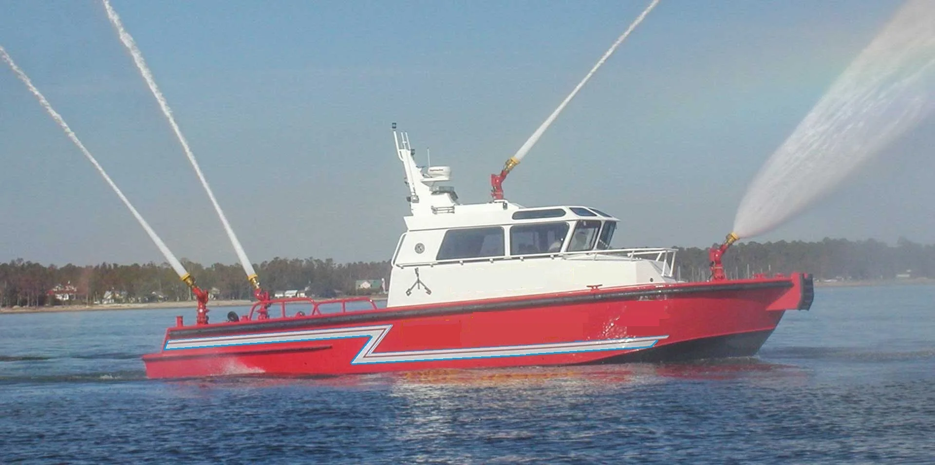 Grandsea 15m Aluminium Fire Fighting Boat/ Fire Boat / Fire and Rescue Boat for sale