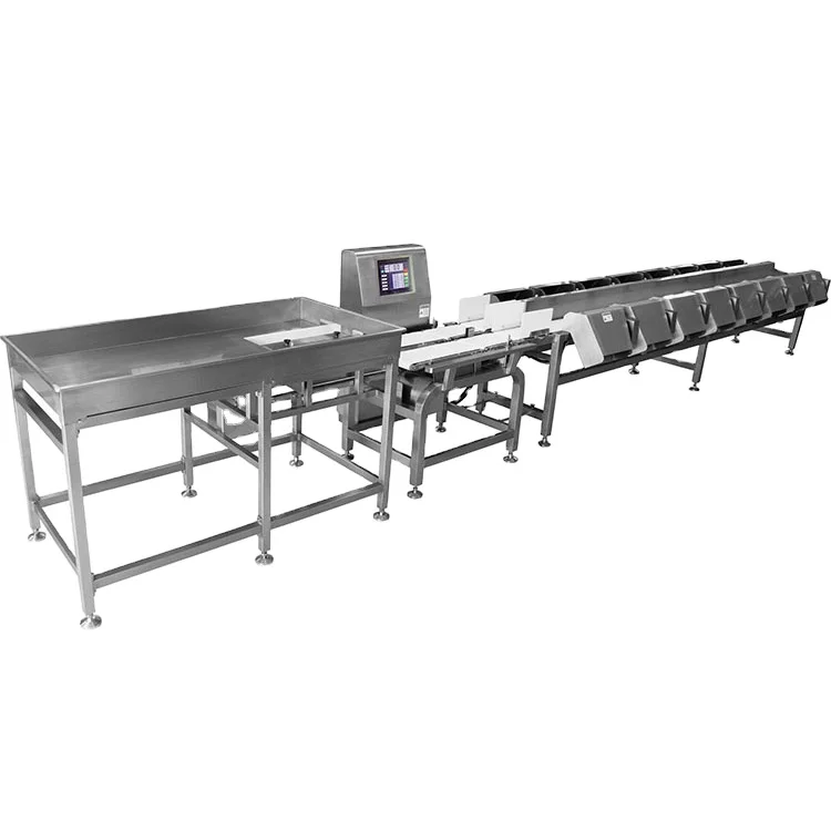 Hot Sale Fish Grading Machine Tilapia Graders Fish Sorting Machine Anchovy Weight Grader