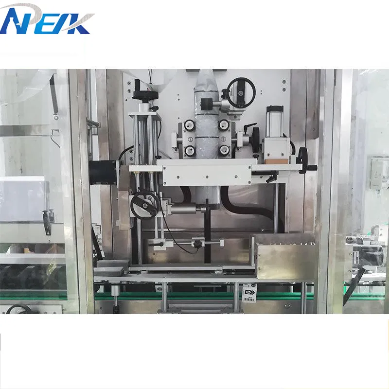 Automatic Pet Bottle Label Applicator Shrink Sleeve Labeling Machine