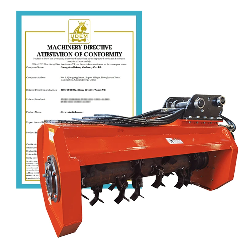 Huitong Machinery Customized Flail Mower with New Design and Heavy Duty Blades