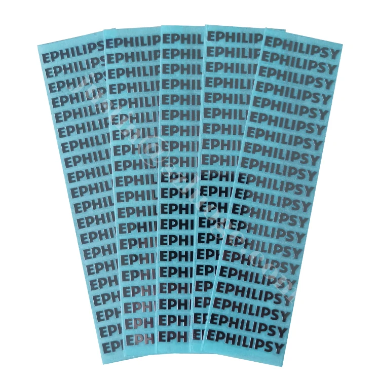 custom red nickel electroforming stickers label sign cheap nickel metal logo tags with 3m transparent adhesive