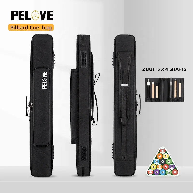 Billiard Cue Case , 2x4 Billiard Pool Cue Stick Carrying Case , Pool Billiards Accessories