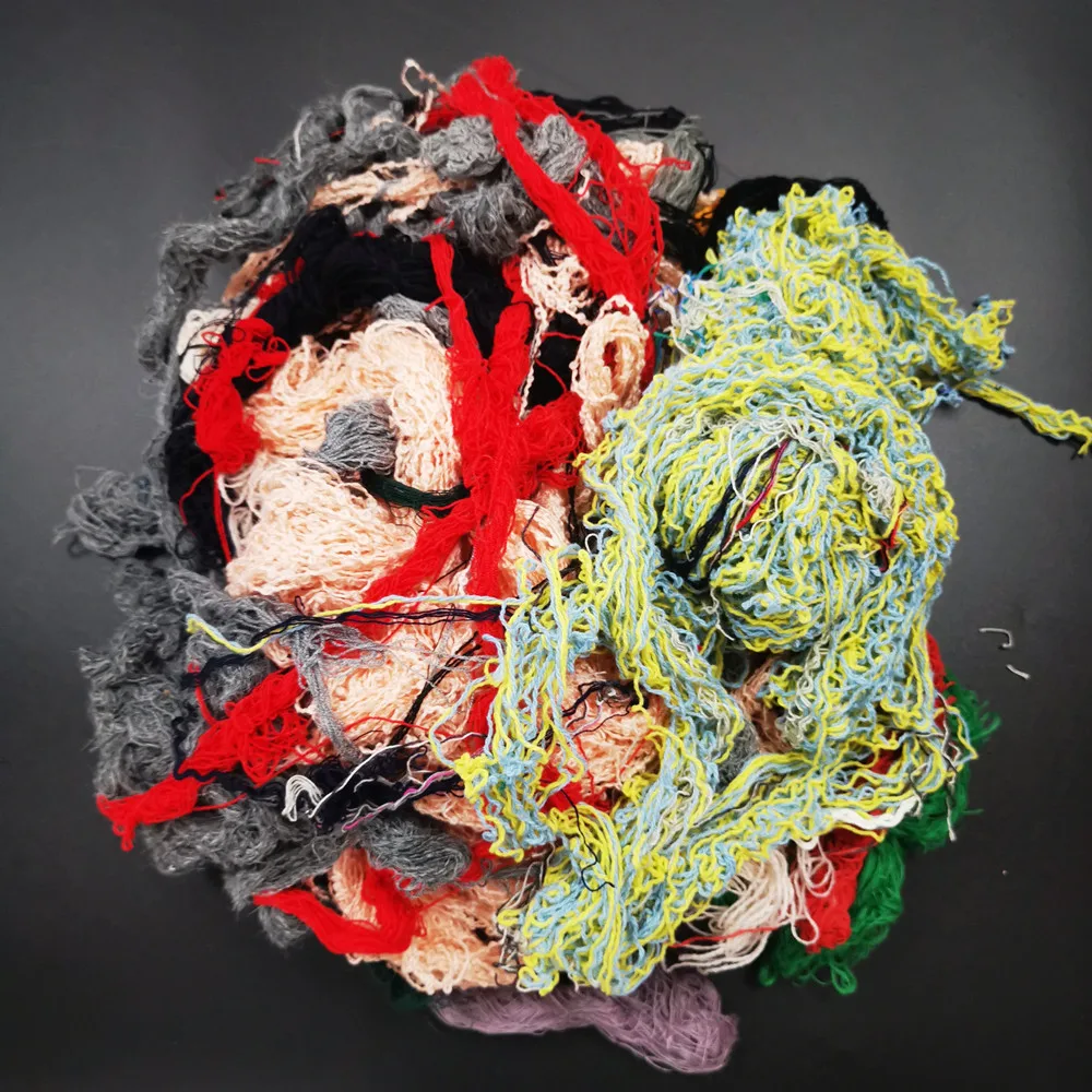 Hot Selling Textile Waste High Quality Best Price Color Mixed 100% Cotton Textile Yarn Waste