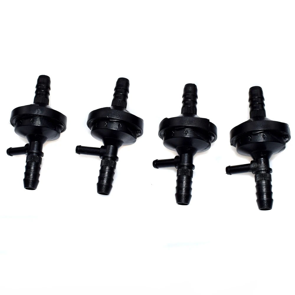 4pcs Fuel Injection Manifold Pressure Vacuum Air Pump Check Valve For A4 Passat