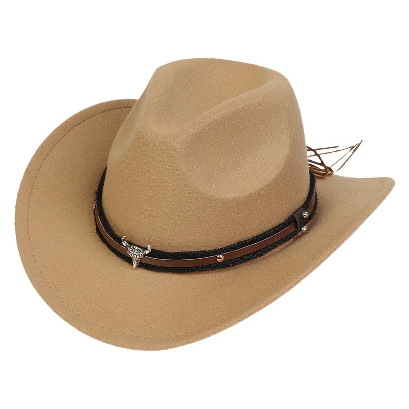 Hot Sale Fashion 100% Cotton High-Quality Custom Embroidery Adjustable Summer Sunshade Cowboy Hat For Men 5