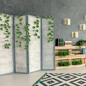 
Wedding party decoration plants hanging fence artificial vine ivy plant leaves 