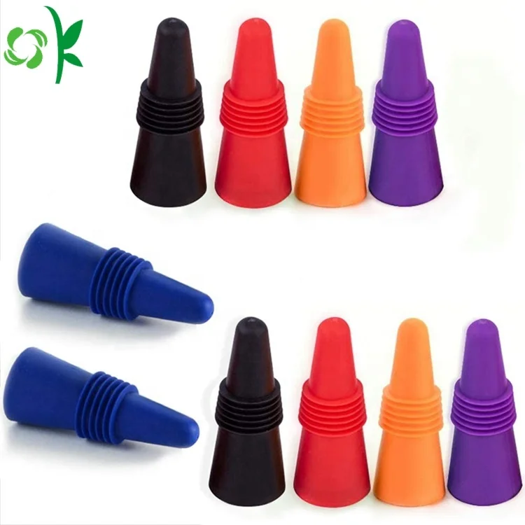  OKSILICONE Лидер продаж пробки для вина силиконовые бутылок и колпачки с напитками Силиконовая пробка ручкой
