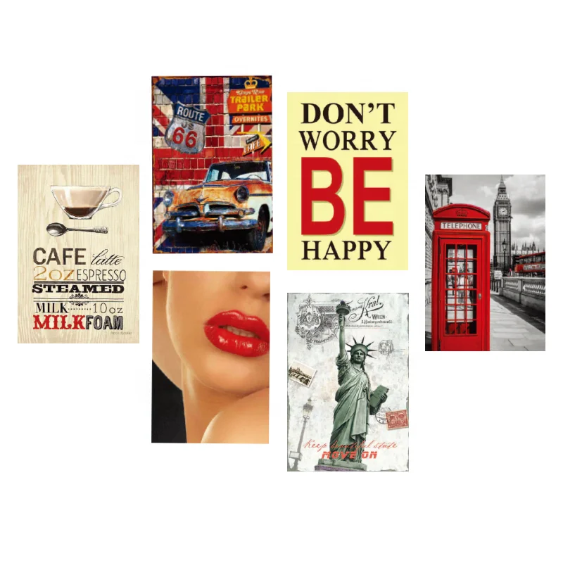 30x20cm Souvenirs Metal Sign Tin Poster Wall Door Plaque