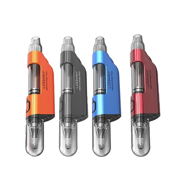  Lookah морской конек Pro Dab Vape ручка кварцевый катушка керамическая 2 в 1 концентрата Воска Вапоризатор