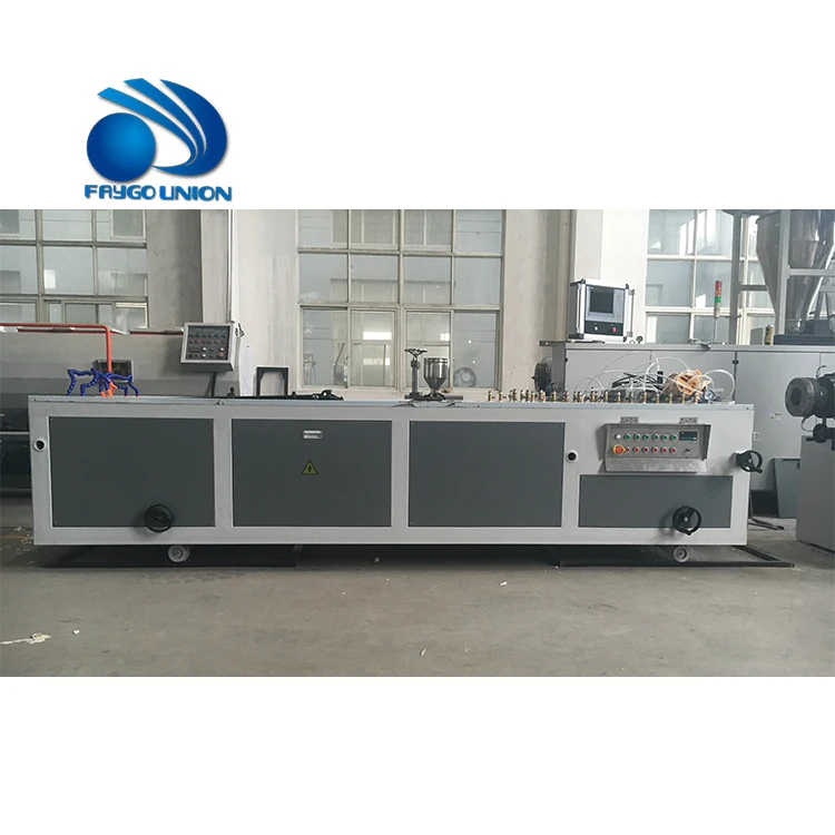 FAYGO UNION CPVC PVC PP PE plastic profile edge banding production extruder machine with lower price