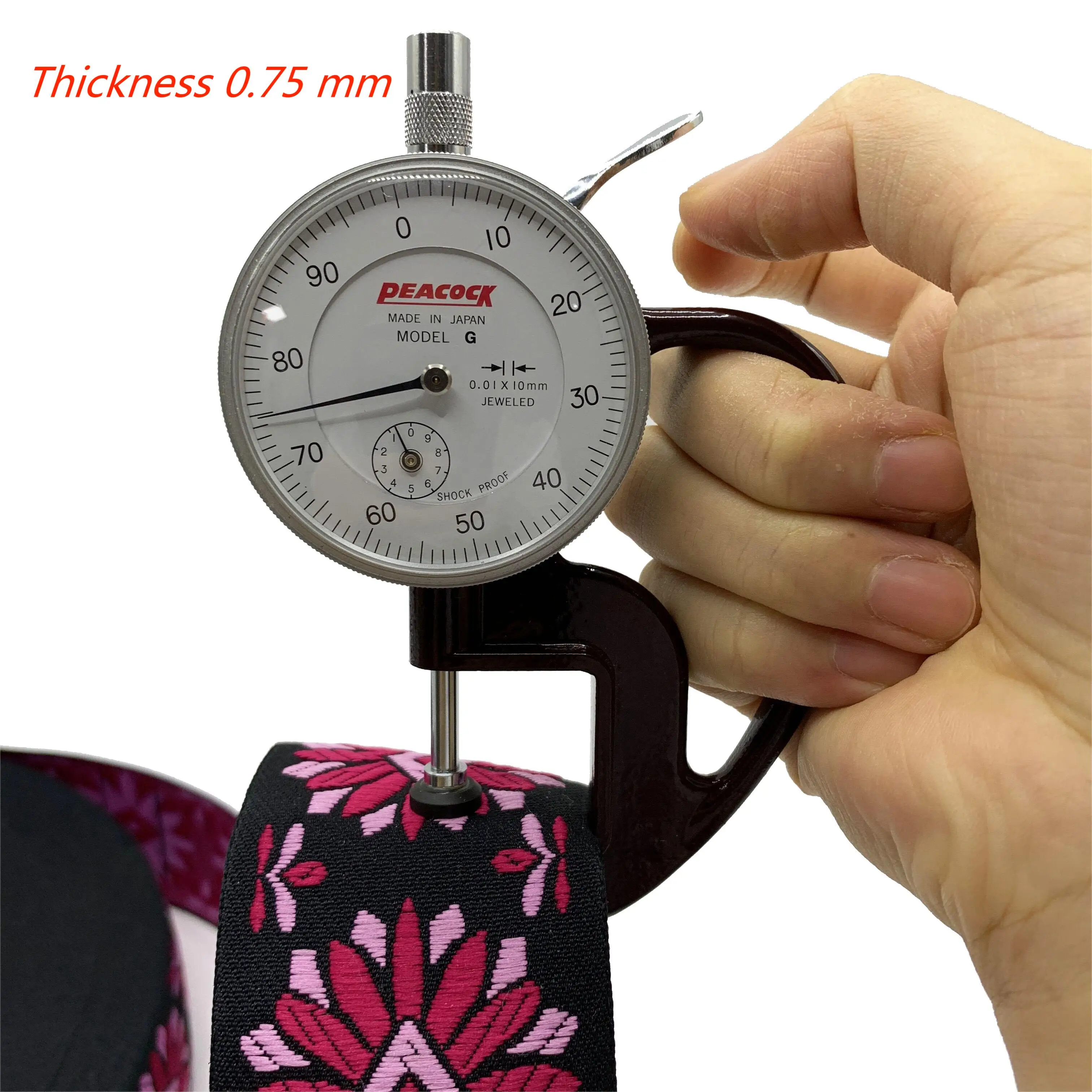 For Garment&Processing Accessory Stock Recyclable 5 CM National Retro Ethnic Wind 100% Polyester Jacquard Webbing