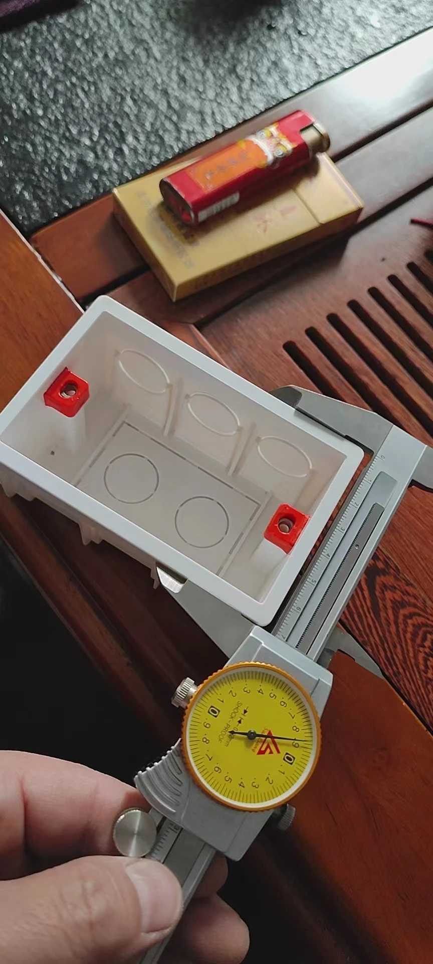 Baili 118 Тип 50H ПВХ Монтажная коробка Электрический корпус белый переключатель розетка распределительная